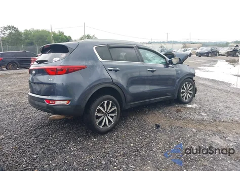 2017 Kia Sportage Ex from USA, damaged, VIN KNDPNCAC4H7267686